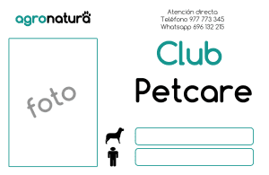 Club Petcare Agronatura