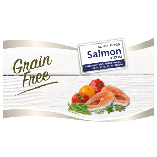 Select Adult Grain Free Salmon Menu