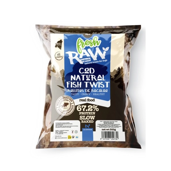 Fresh Raw Rollo de Bacalao - 300 gr